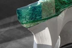 EDUARD LOCOTA Etretat Bench Console Sculpture by Eduard Locota - 2933083