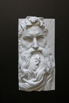 EDUARD LOCOTA Frieze Moses Contemporary Art Decorative Sculpture by Eduard Locota - 2774109