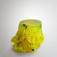 EDUARD LOCOTA Materiality Vol 2 Side Table Stool by Eduard Locota Resin Acrylic Sculpture - 2774143