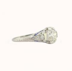 EDWARDIAN OLD EUROPEAN CUT 1 54CT GIA CERTIFIED DIAMOND ENGAGEMENT RING - 2621400