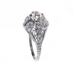 EDWARDIAN OLD MINE CUT DIAMOND ENGAGEMENT RING - 2780006