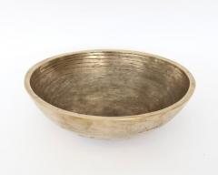 ELLIOT BERGMAN ELLIOT BERGMAN BRONZE PEACE BOWL CONCENTRIC CIRCLE PATTERN CONTEMPORARY - 3781175