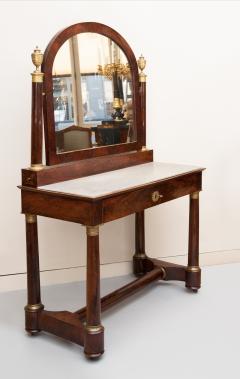 EMPIRE FLAME MAHOGANY DRESSING TABLE Circa 1810 - 689998