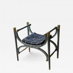 EMPIRE PERIOD PAINT GOLD LEAF SEAT - 3683273