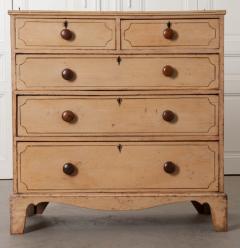 ENGLISH 19TH CENTURY PAINTED CHEST OF DRAWERS - 744841