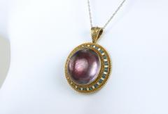 ETRUSCAN REVIVAL PENDANT WITH ENAMEL - 2783461