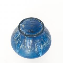 EVA JANCKE BJ RK THREE EVA JANCKE BJ RK VASES WITH BLUE GLAZE BO FAJANS - 909664