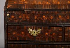 EXCEEDINGLY RARE BRITISH COLONIAL EBONY BUREAU BOOKCASE - 3022488