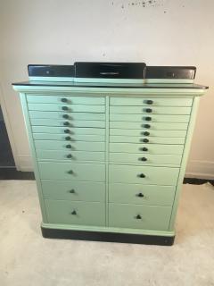 EXCEPTIONAL ART DECO MODERNIST DENTAL CABINET - 2324408