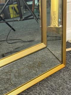 EXCEPTIONAL FRENCH MODERNE BRASS MIRROR WITH GOLD DESIGN - 3681383