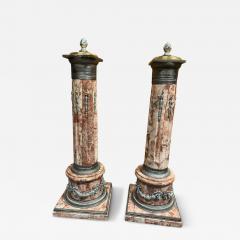 EXCEPTIONAL19TH CENTURY GRAND TOUR MARBLE WITH NICKELED BRONZE ACCENTS - 4496516