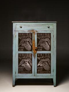 Eagle Punched Tin Pie Safe - 1570873