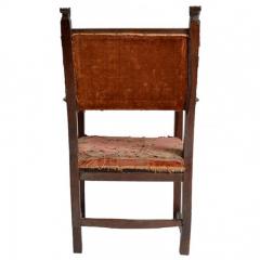 Early 17 18th Century Spanish Walnut Armchair - 176794