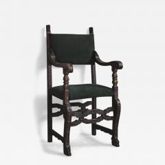 Early 17th Century Carved and Gilt Spanish Chair - 3293486