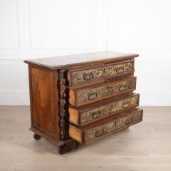 Early 17th Century Ligurian Faded Walnut Commode - 3628231