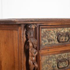 Early 17th Century Ligurian Faded Walnut Commode - 3628232