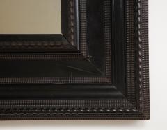 Early 18th C Italian Ebonized Mirror with Guilloche Detail Italy c 1750 - 2181392