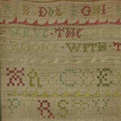 Early 18th Century Band Sampler 1713 by Ann Arner - 3118162