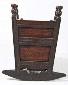 Early 18th Century Country Oak Baby Cradle - 2594426