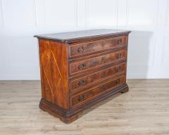 Early 18th Century Emilian Walnut Chest of Drawers with Fruitwood Inlay - 4367859