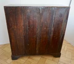 Early 18th Century English Walnut Veneered Stepped Interior Georgian Bureau Desk - 2057748