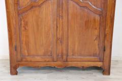 Early 18th Century Italian Solid Poplar Wood Antique Wardrobe or Armoire - 3519895