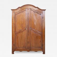 Early 18th Century Italian Solid Poplar Wood Antique Wardrobe or Armoire - 3521194