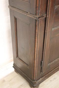 Early 18th Century Louis XIV Solid Poplar Wood Antique Wardrobe Armoire - 2311209