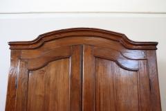 Early 18th Century Louis XIV Solid Poplar Wood Antique Wardrobe Armoire - 3026798