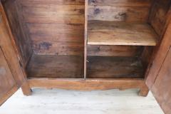 Early 18th Century Louis XIV Solid Poplar Wood Antique Wardrobe Armoire - 3026804