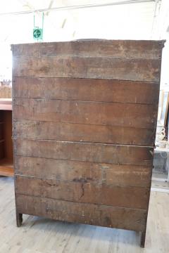 Early 18th Century Louis XIV Solid Poplar Wood Antique Wardrobe Armoire - 3026805