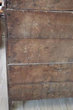 Early 18th Century Louis XIV Solid Poplar Wood Antique Wardrobe Armoire - 3026806