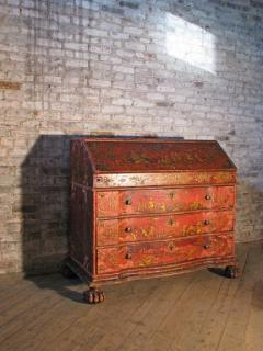 Early 18th Century Venetian Baroque Chinoiserie Painted Desk or Commode - 631129