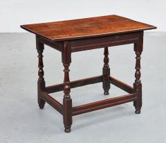 Early 18th c Box Stretcher Center Table - 3478800