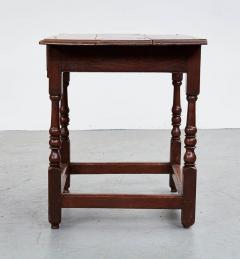 Early 18th c English Oak Single Drawer Table - 3456006