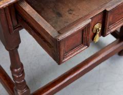 Early 18th c English Oak Single Drawer Table - 3456011