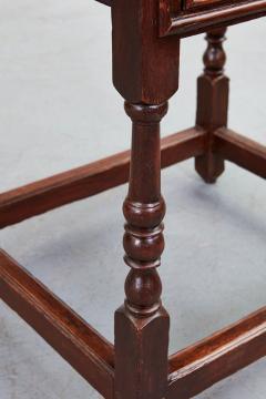 Early 18th c English Oak Single Drawer Table - 3456013
