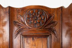 Early 18thC Oak Pine Carved Lambing Chair - 4371491