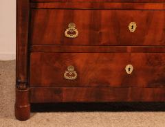 Early 19 Century French Chest Of Drawers In Walnut - 3369342