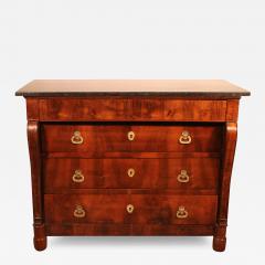 Early 19 Century French Chest Of Drawers In Walnut - 3371650