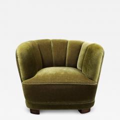 Early 1930s Danish Deco Mohair Club Chair - 2561539