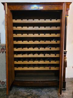 Early 19C French Empire Armoire Wine Cabinet - 2803583