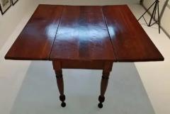 Early 19C W Virginia Kentucky Drop Leaf Table with Provenance - 4127987