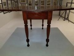 Early 19C W Virginia Kentucky Drop Leaf Table with Provenance - 4127995