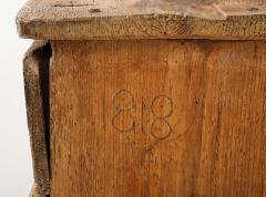 Early 19th C Italian Alpine Cupboard marked 1818 - 3589885