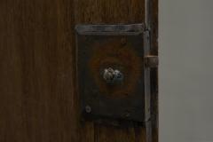 Early 19th C Tall French Single Door Armoire or Bonneti re Cabinet in Solid Oak - 4467963