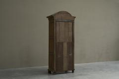 Early 19th C Tall French Single Door Armoire or Bonneti re Cabinet in Solid Oak - 4467967