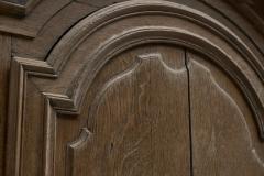 Early 19th C Tall French Single Door Armoire or Bonneti re Cabinet in Solid Oak - 4467978