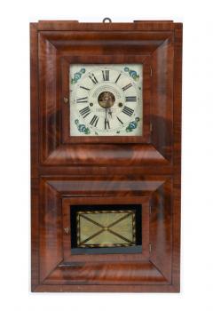 Early 19th Century American Bristol Walnut Case Wall Clock  - 944453