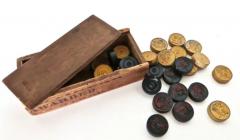 Early 19th Century American Double Sided Games Board - 3268132